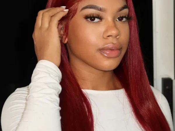 Chia V Hair Cherry Red 'Eve' Wig